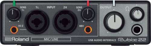 Rubix22 USB Audio Interface 2in/2out with MIDI
