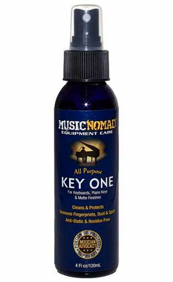 Music Nomad Cleaner for Keyboard, Piano Keys & Matte Finishes -120ml