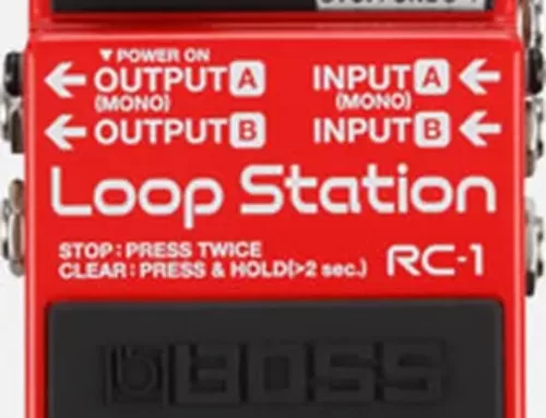 BOSS RC-1 Loop Station Compact Pedal in-store at Chasing Sound